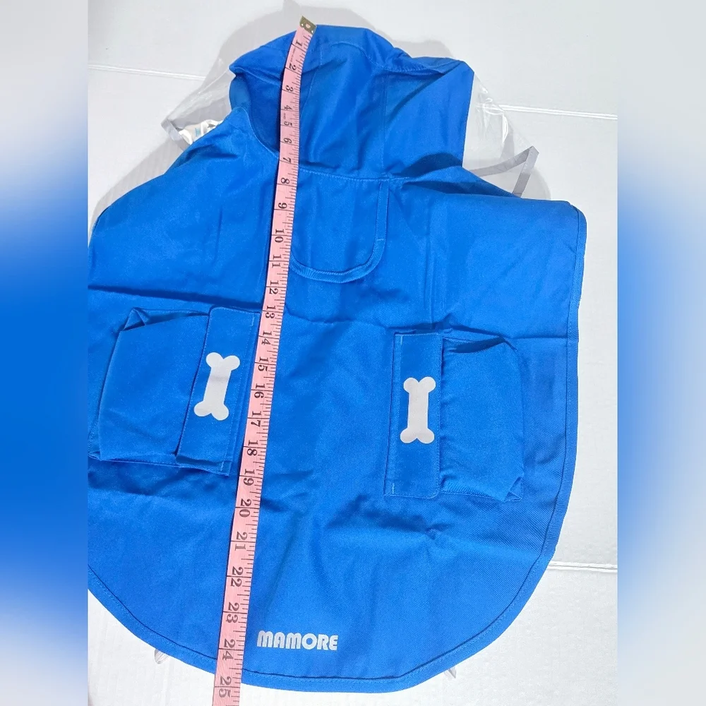 Waterproof Dog Raincoat, Adjustable Reflective Lightweight Pet Rain Clothes Lg
